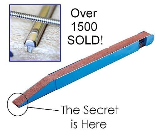 THERMO-FORMED Fret Crowning Dressing Level File Luthier Tool Stick