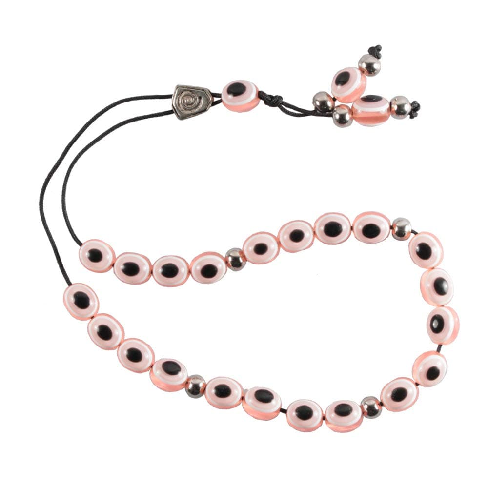 Evil Eye Worry Beads - Pink