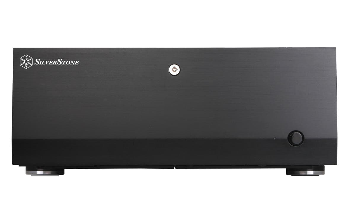 Technology GD07B-C Home Theater Computer Case with Aluminum Front Panel for E-ATX/ATX/Micro-ATX Motherboards