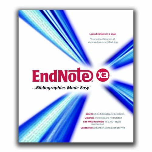 Endnote X3 Student Edition for Windows