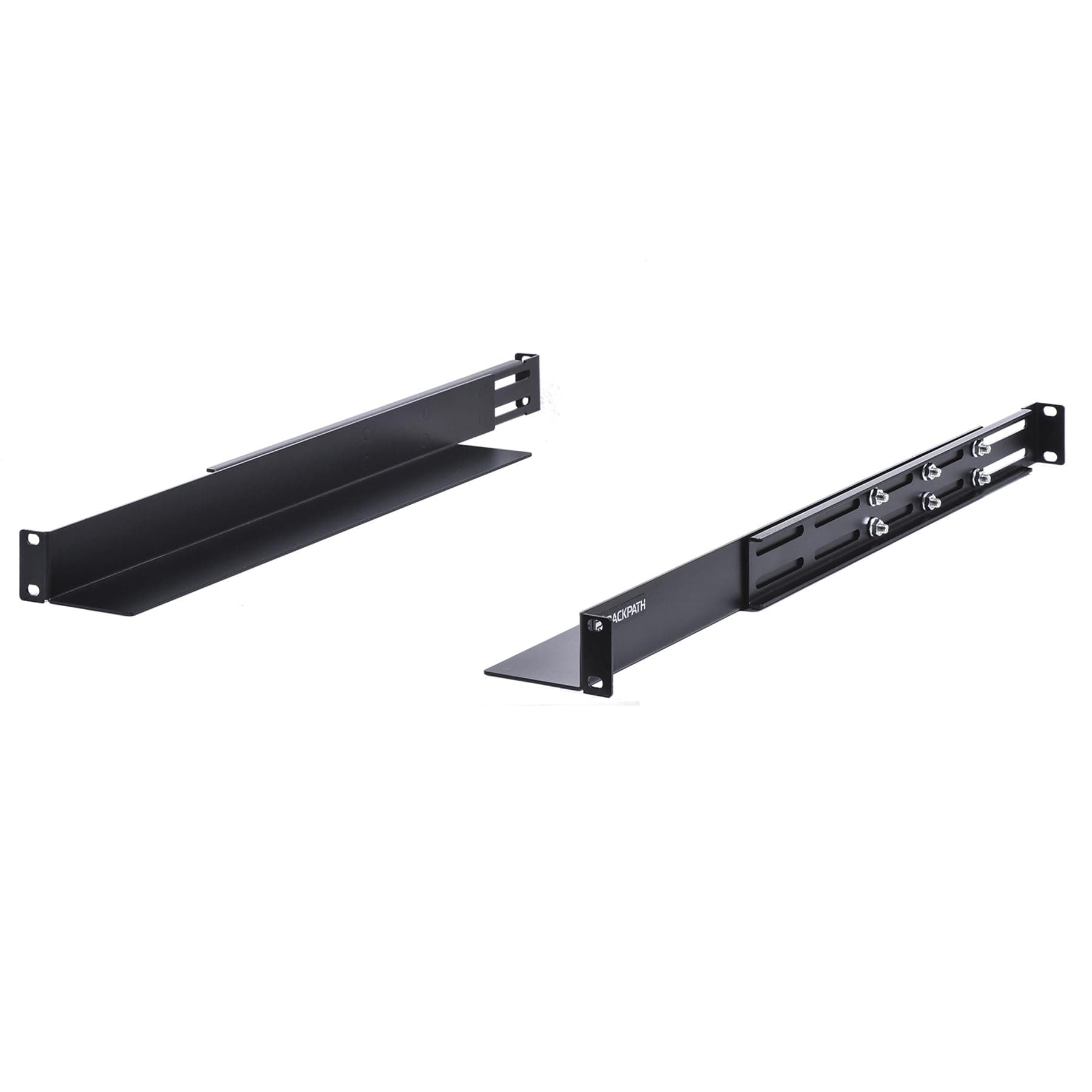 1U 4-Post Server Rack Rail, 20.2-32 Inch Adjustable Depth - 110lbs Capacity