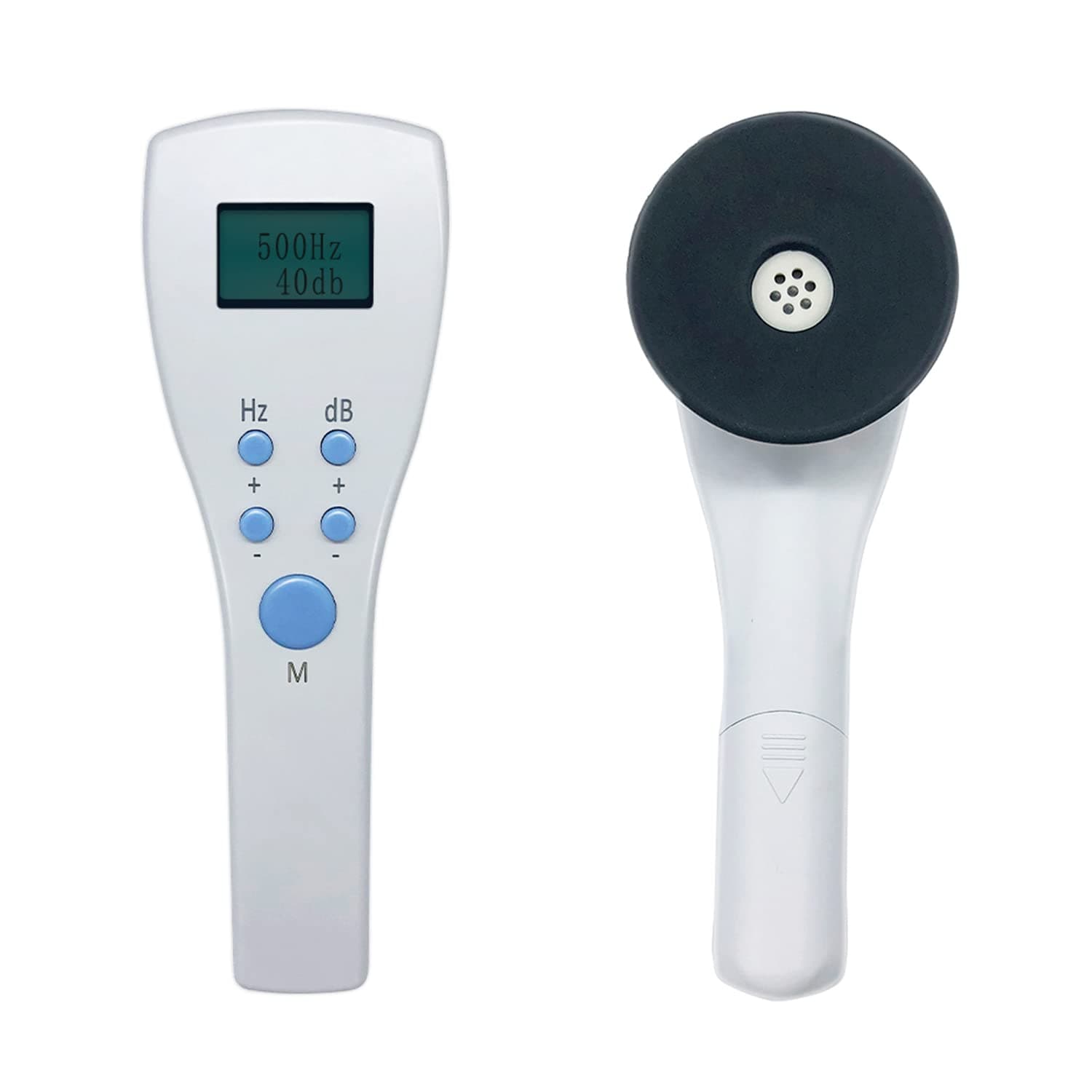 AudiScan Portable Audiometer Hearing Test, Noise Reducing Hearing Test Hearing Screener in Your Hand with Audiocups Cushion and Carry Case