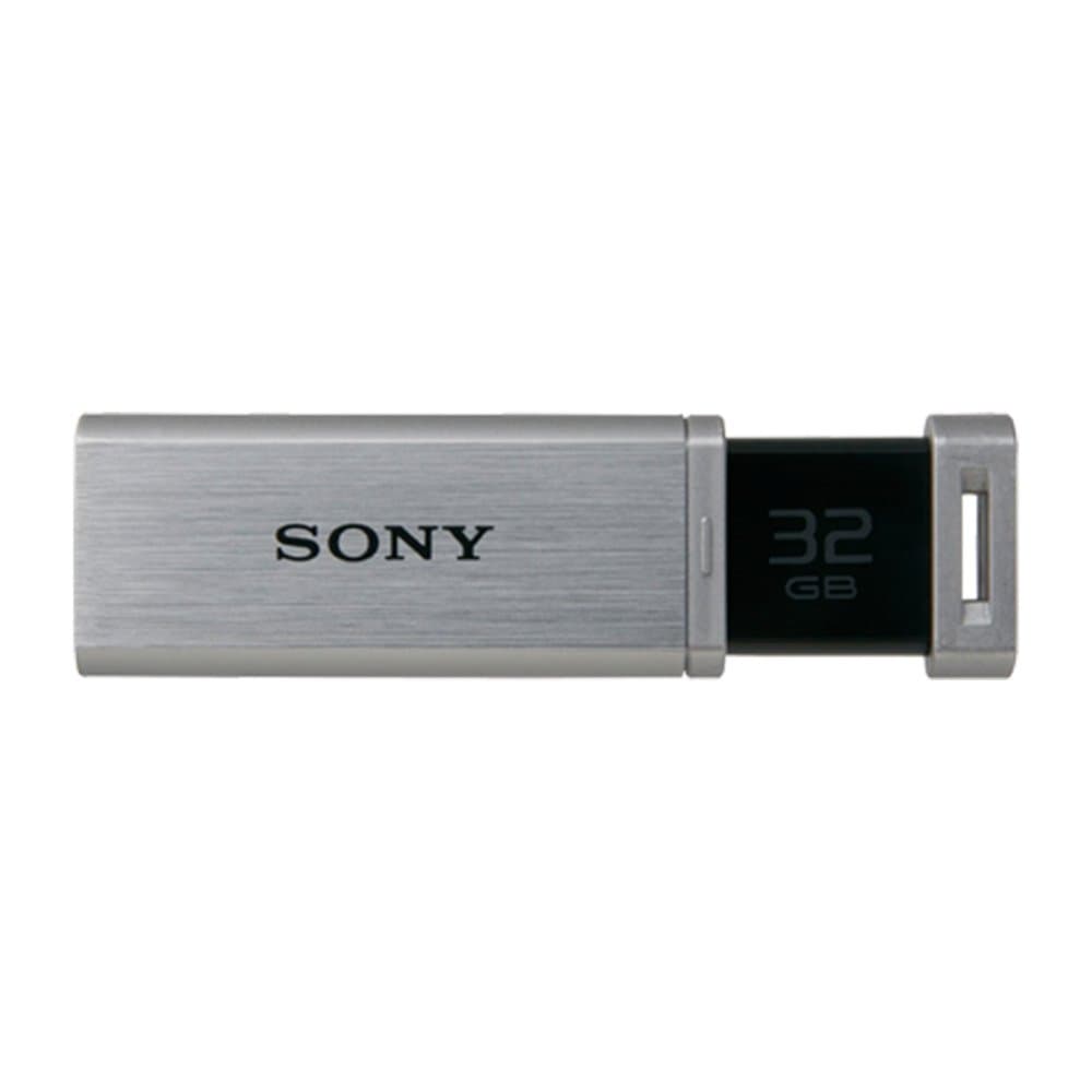 Sony 32GB Micro Vault Q-Series Flash Drive, Silver, 3.0 USB (USM32GQ/S)