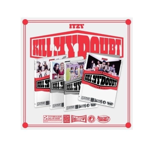 ITZY - KILL MY DOUBT [STANDARD] Album+Pre-Order Benefit (B ver.)
