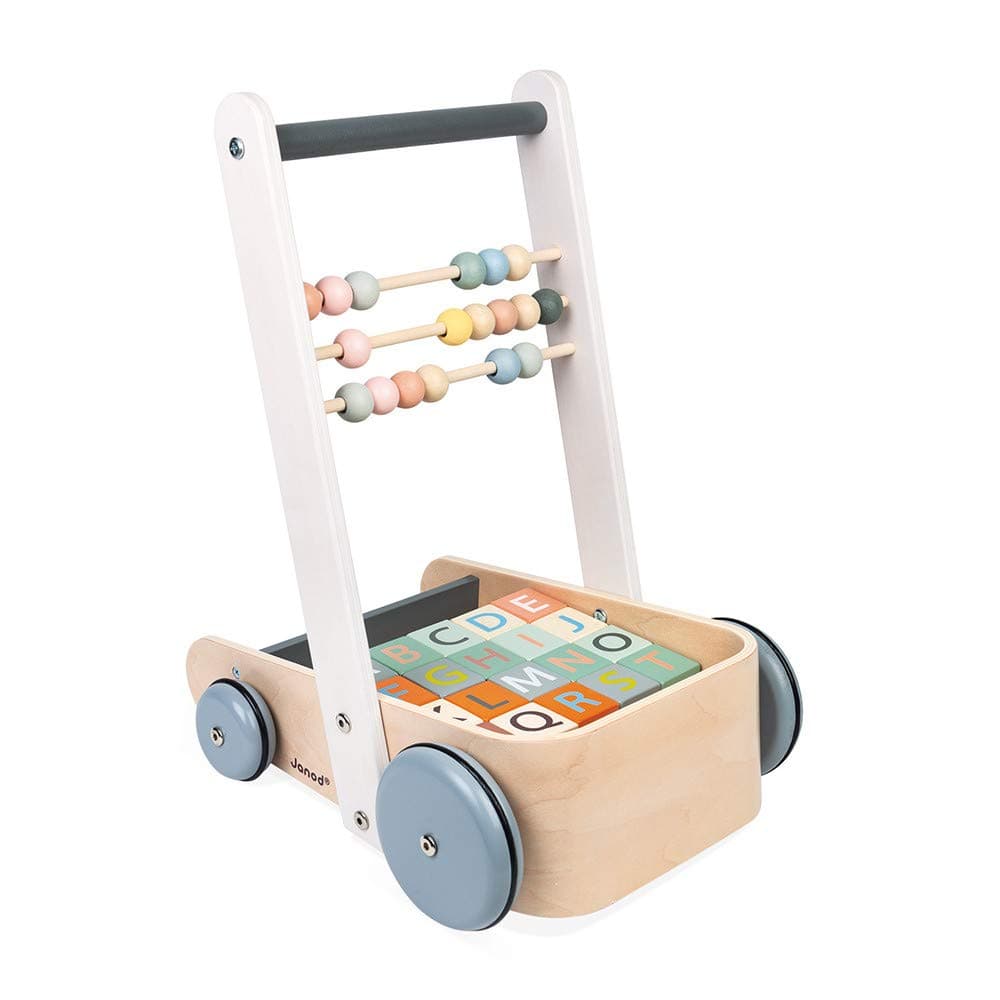JanodSweet Cocoon Cart with ABC Blocks