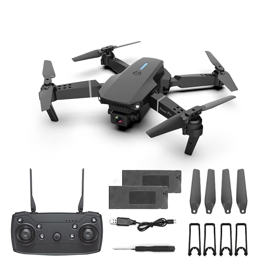 FPV Drone with 480P Dual HD Cameras