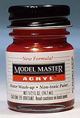 Stop Light Red Testors Acrylic Plastic Model Paint