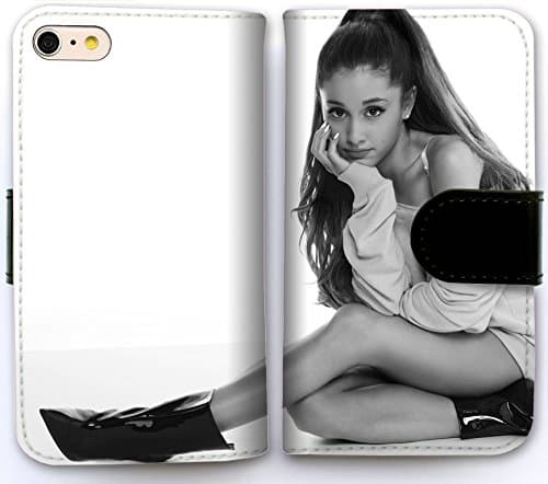 Custom Leather Flip Case Cover for iPhone 5 5S SE Ariana Grande Wallet Phone Case EGvf1885701