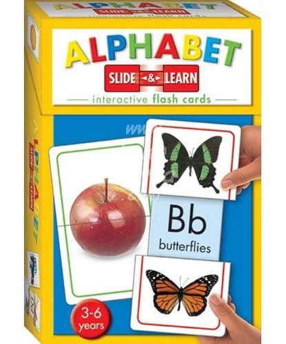 Alphabet (Slide and Learn Flash Cards) Board book – 1 Oct. 2012