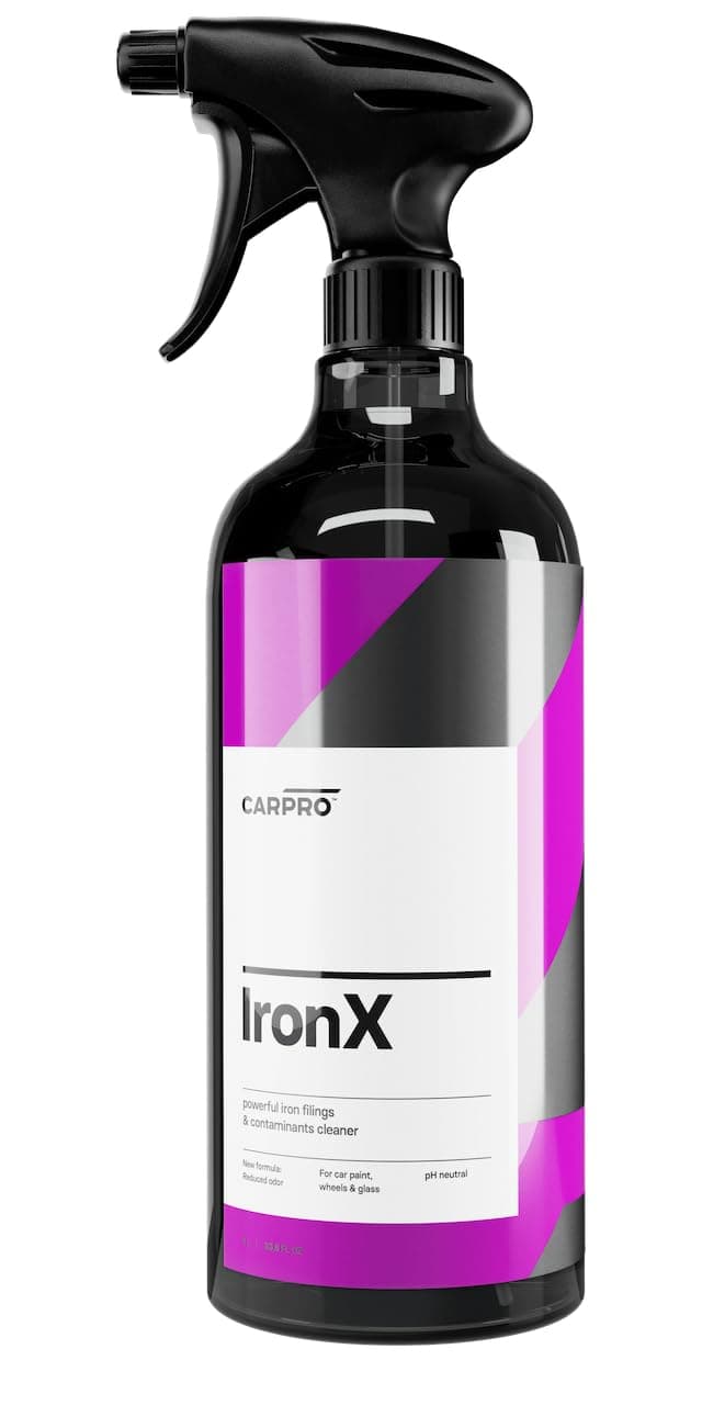 IronX Iron Remover: Stops Rust Spots and Pre-Mature Failure of the Clear Coat, Iron Contaminant Removal - 1 Liter with Sprayer (33.8oz)