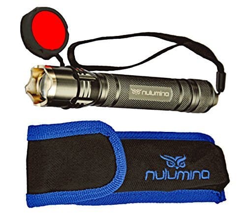 CG2 Focusable Broad-Spectra Flashlight with True-Color Revealing LED and Exclusive Mesopic ActiveRed Night Vision Filter for Bloodlight, Tracking, Great Photography, and All Outdoors