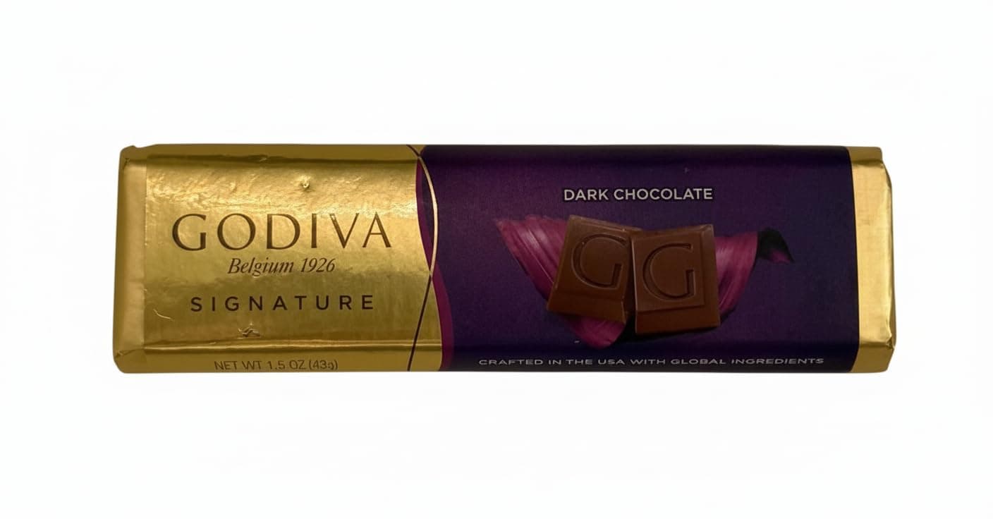 Godiva Chocolate Bar Dark Solid, 1.5 oz