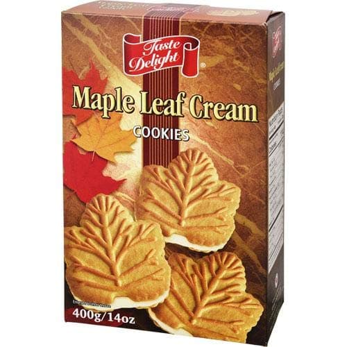 Taste Delight Maple Leaf cream cookies 400g
