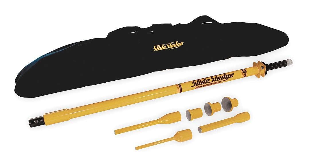 Slide Hammer Sledge, 13 Lb, 46 in, W/6 Tips