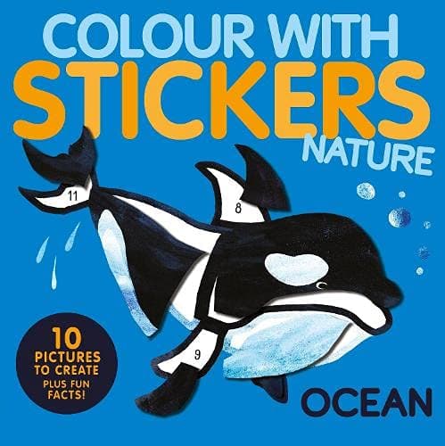 Ocean: Colour with Stickers: Nature