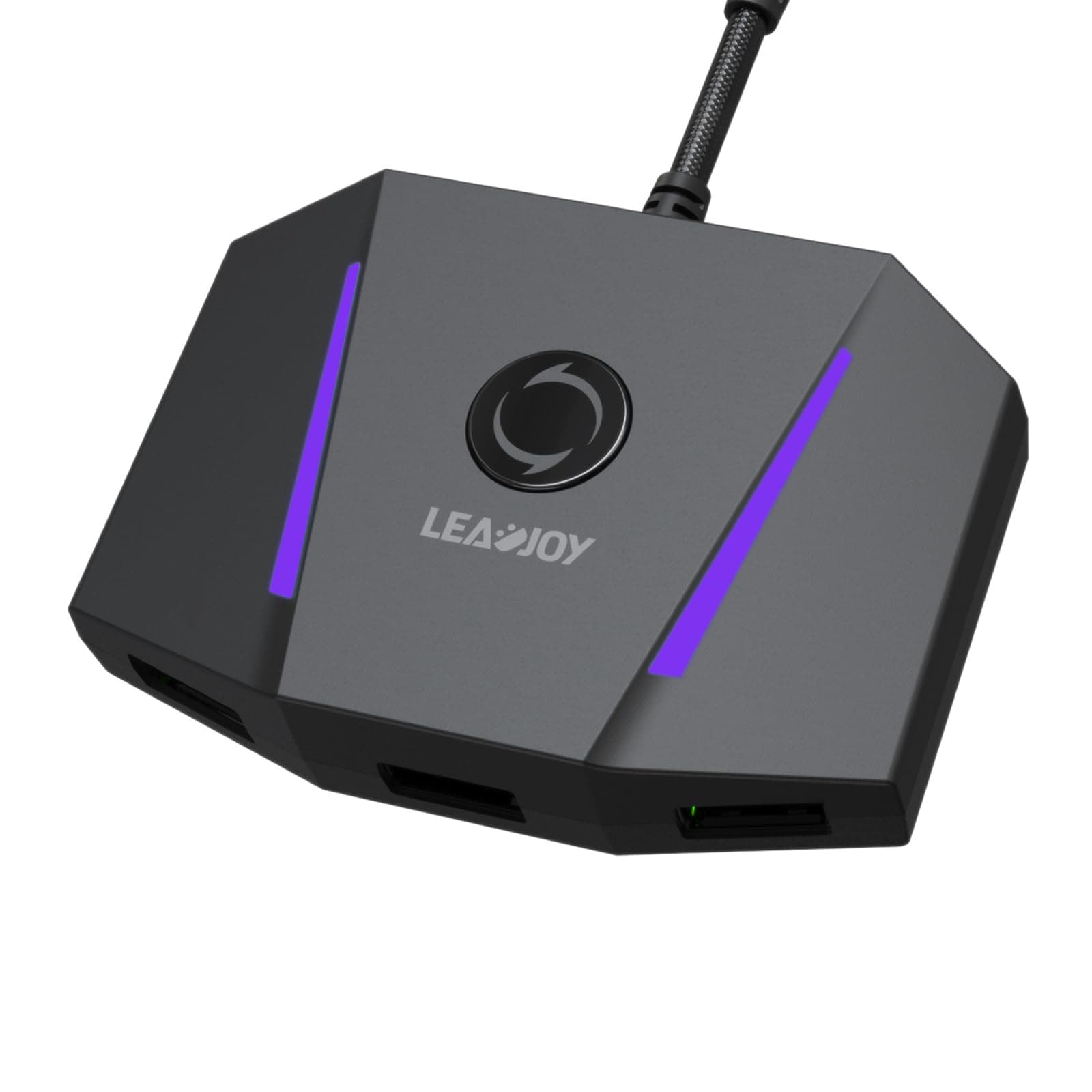 leadjoy VX2 AimBox Game Console Mouse and Keyboard Converter Compatible with PS4, Xbox Series X/S, Xbox One, Nintendo Switch, MnK Adapter with 3.5mm Audio Function for Shooter Games