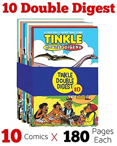 TINKLE DOUBLE DIGEST PACK OF 10 Paperback