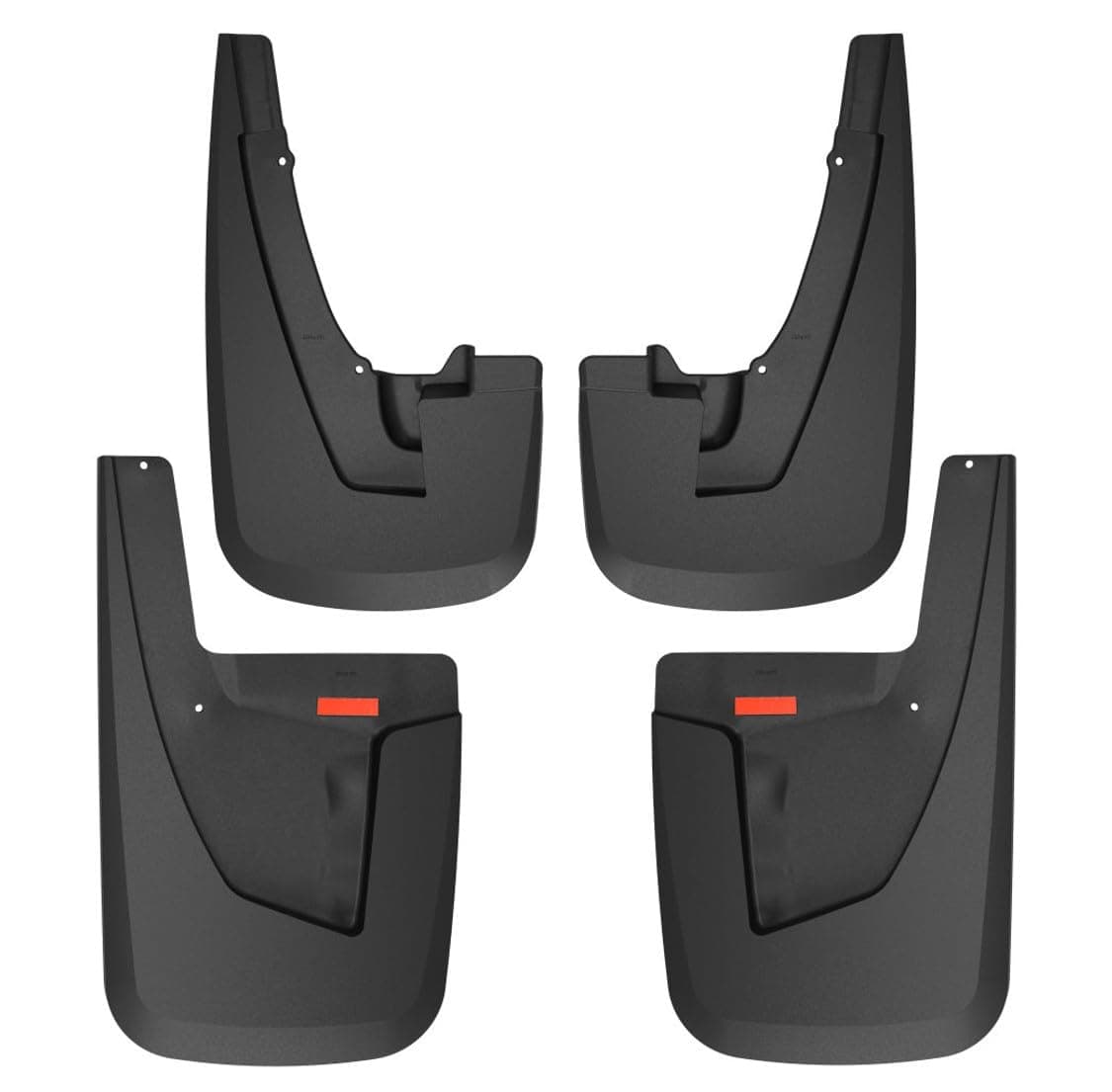 Custom Mud Guards (58526) , Black