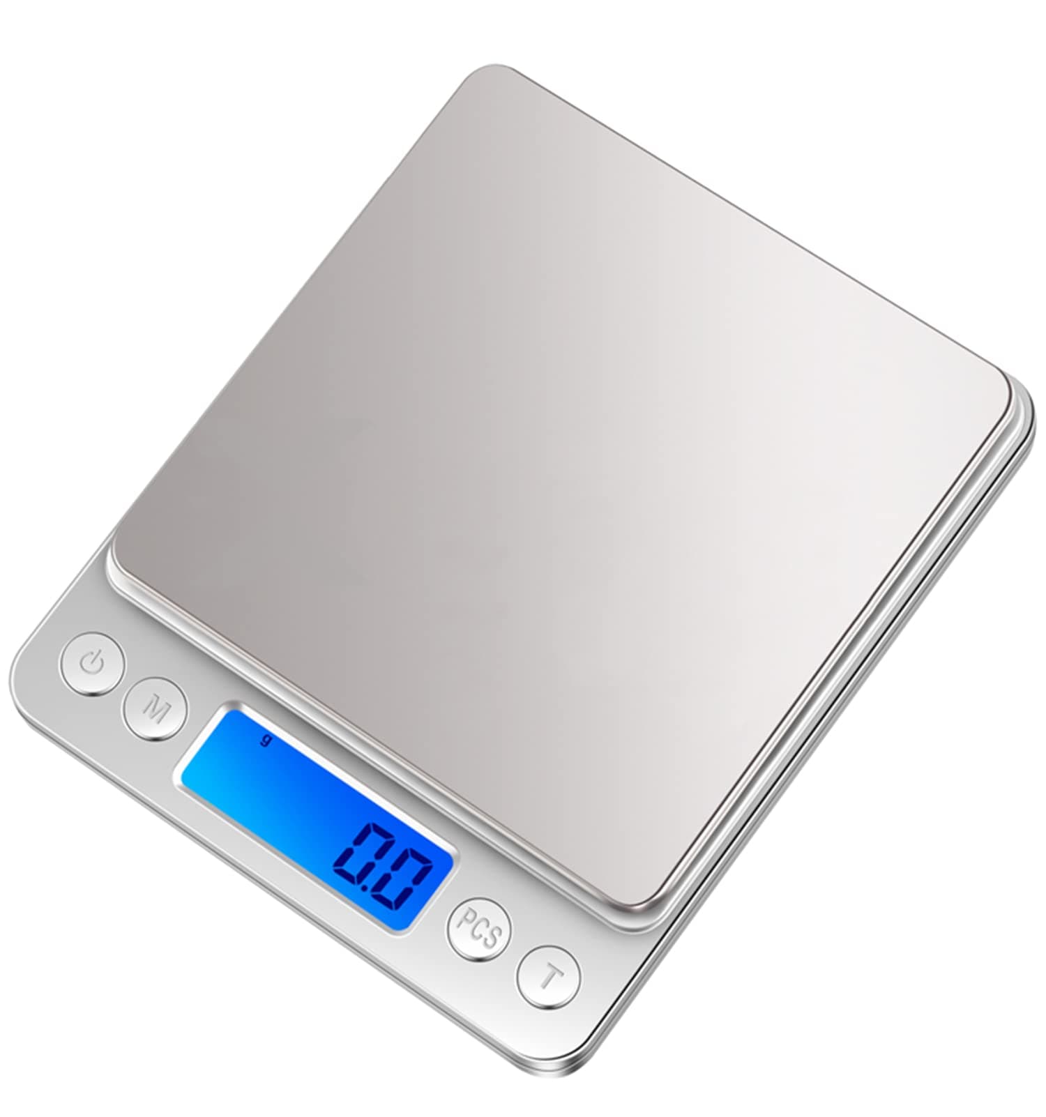 【Amazon Exclusive Brand】Imtykee Digital Scale Kitchen Scale 0.1g Unit Electronic Scale Cooking Scale Precision Electronic Scale Measuring Instrument Electronic Balance 0.5g to 3.0kg Compact Wind Bag
