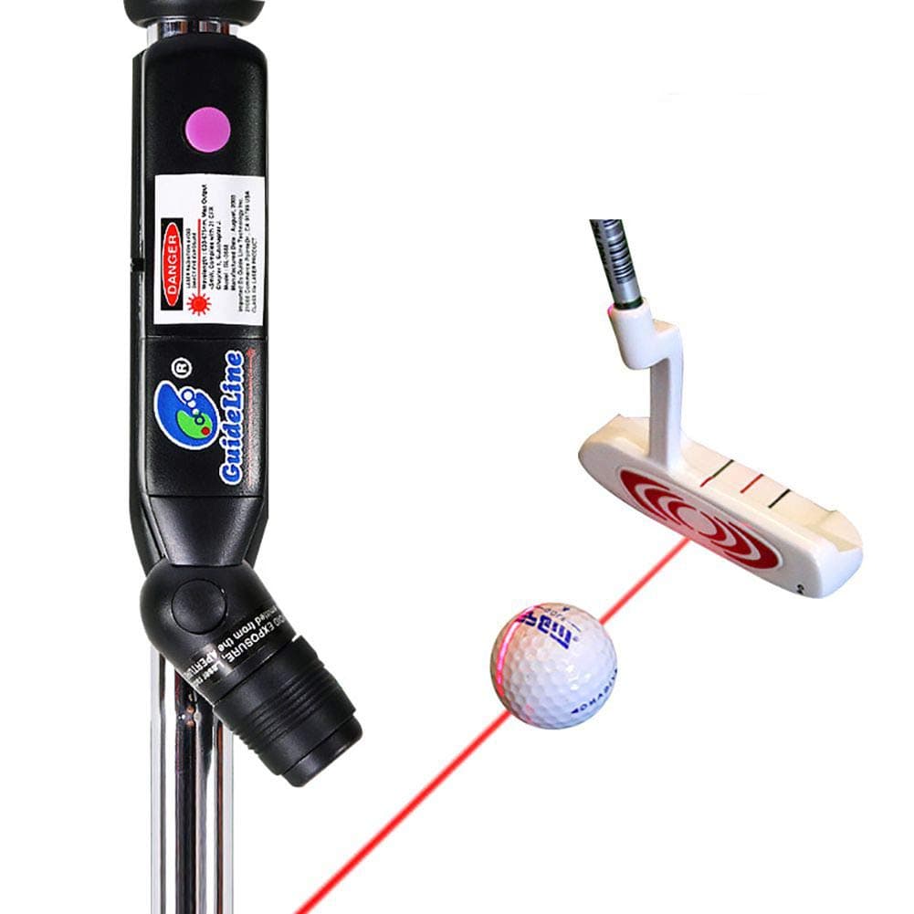 Facaily Golf Putter Pointer Putting Training Aids Portable Battery Operated Corrector Trainer Practice Accessories