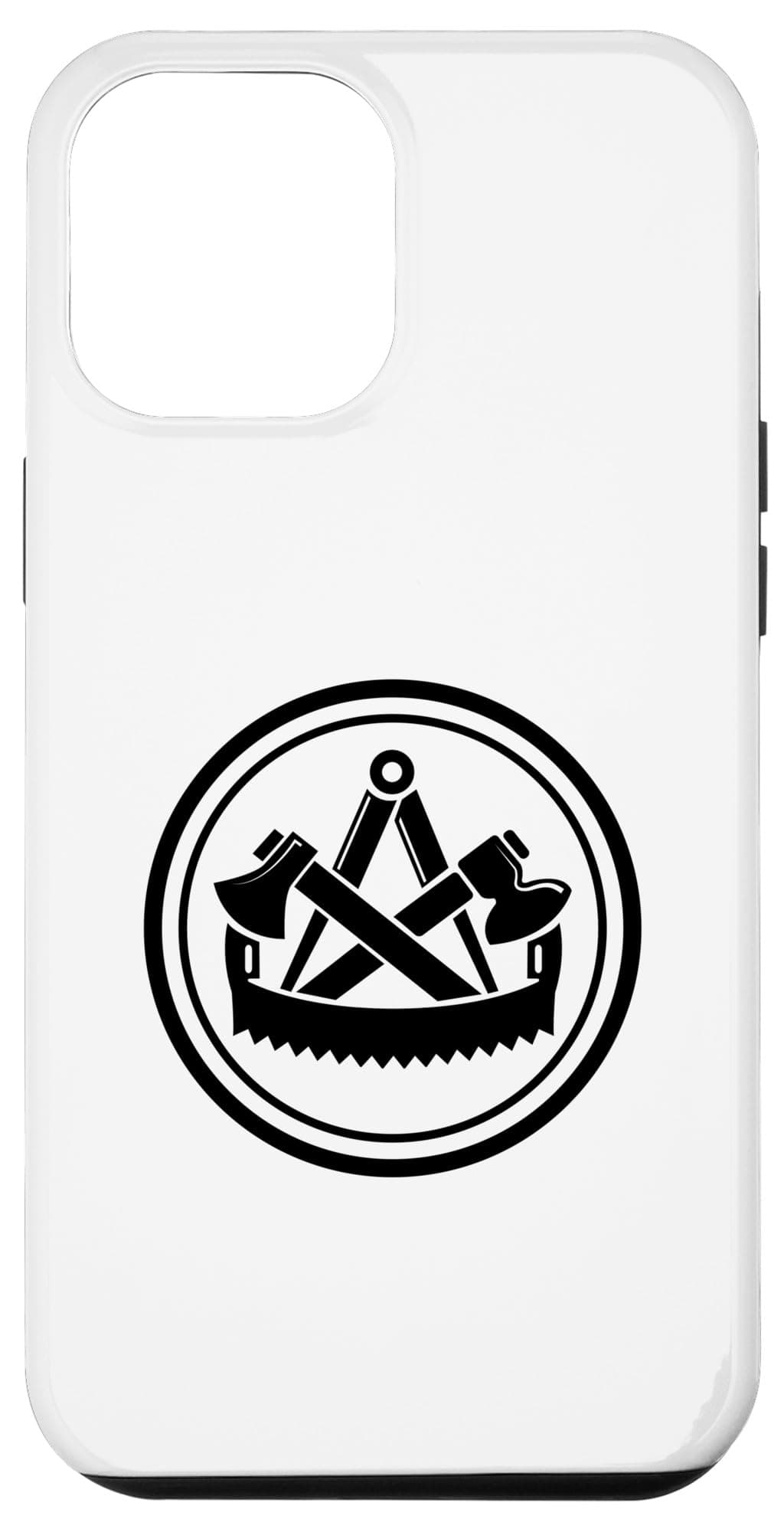 iPhone 13 Pro Max Carpenter's Traditional Round Guild Crest Case