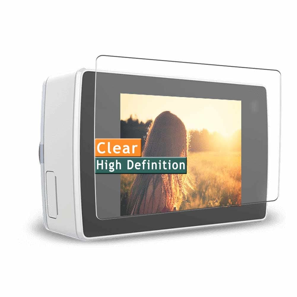 Vaxson3-Pack Screen Protector, compatible with YI Technology Lite Action Camera, TPU Guard Film Protectors Sticker [NOT Tempered Glass] New