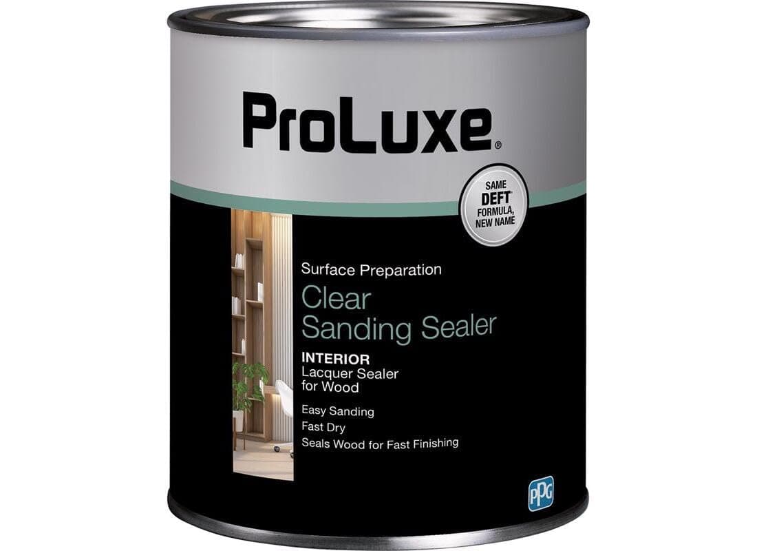 DEFT/PPG ARCHITECTURAL FIN DFT015/04 1 qt Deft DFT015 Clear Lacquer Sanding Nitrocellulose Interior Wood Sealer, No Size, No Color