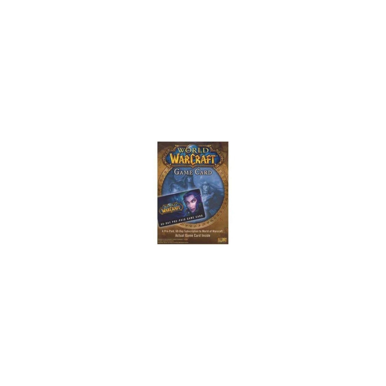 NEW WOW: Prepaid Timecard PC (Videogame Software)