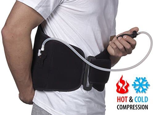 Heated (or Chilled) Air Compression Back Pain Support 6037 CAT by ThermoActive
