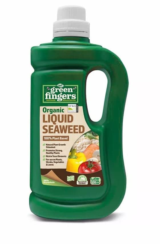 Multi-Purpose Feed Organic Liquid Seaweed, Help Plants and Shrubs Flourish, Organically. (1L Seaweed)