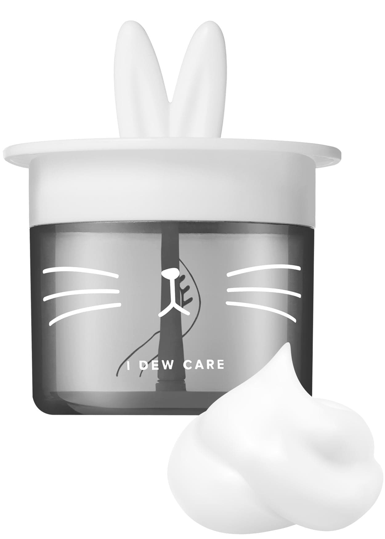 I DEW CARE Bubble Foam Maker - Cat-ppuccino Bubble Foam Maker | Facial Cleansing, Gifts for Women and Girls