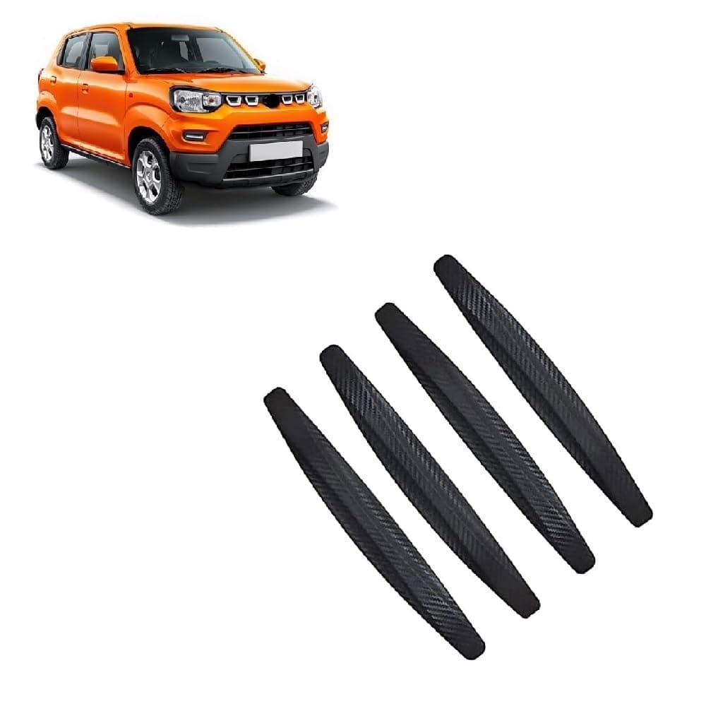 Car Universal Font & Rear Bumper Guard Protector Pack of 4 Suitable for Maruti Suzuki S-Presso