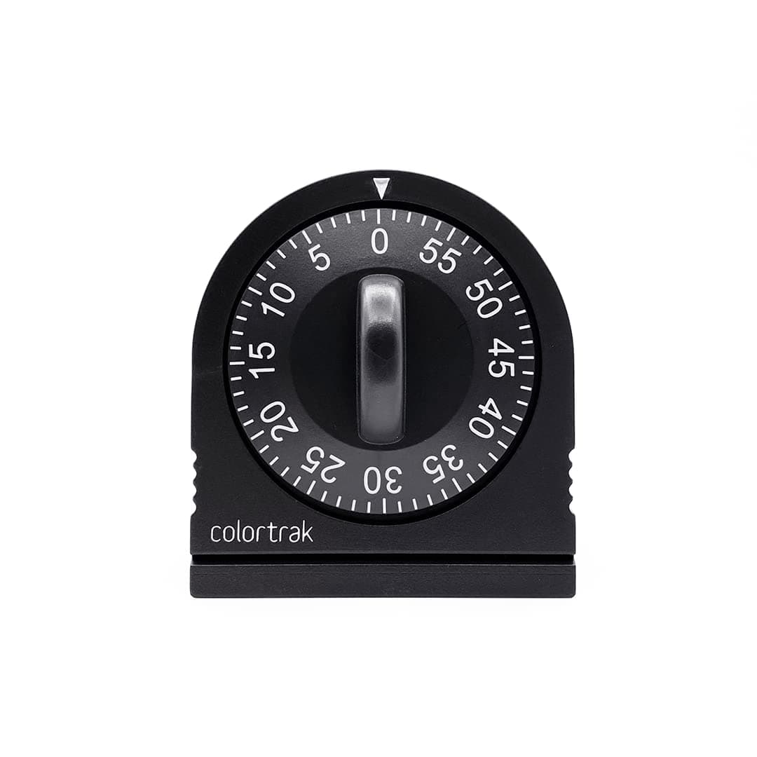 Colortrak 60 Minute Wind Up Timer, Black
