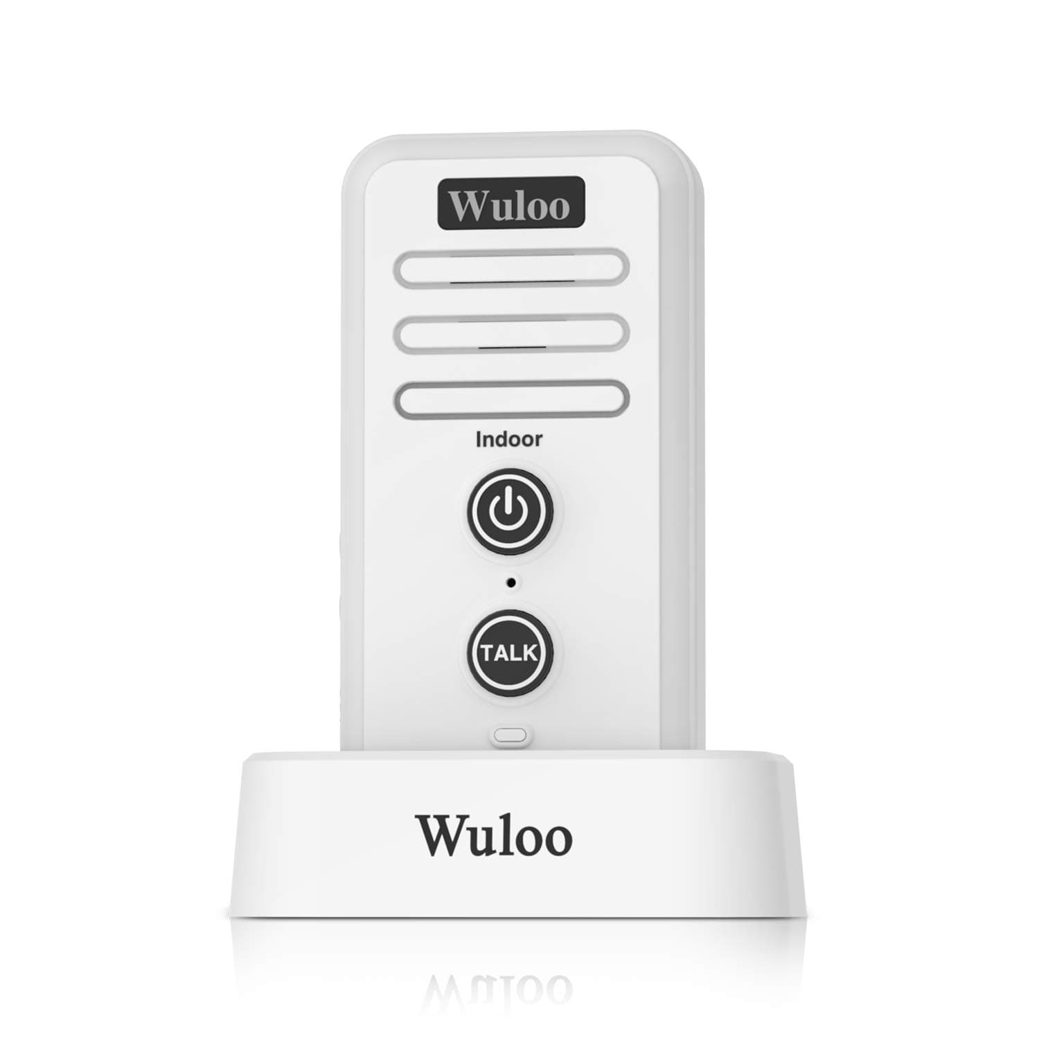 Expandable for Wuloo Wireless Intercom Doorbell, an Additional Indoor Unit for Expanding Wuloo Doorbell System(Only Indoor Unit, CAN NOT Work Without Outdoor Unit)
