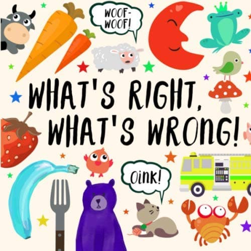 What's Right, What's Wrong!: A Fun Guessing Game for 2-4 year olds