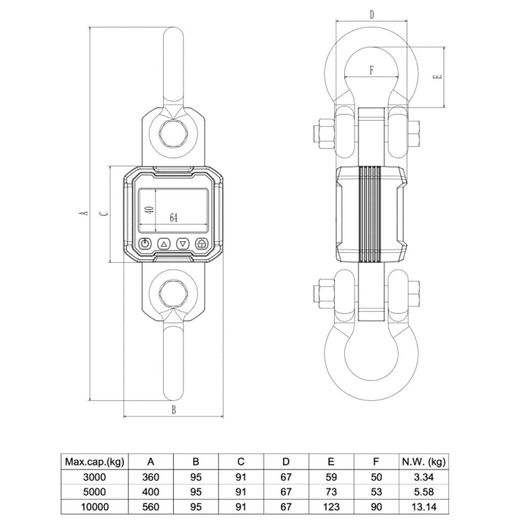 XK3190 A12E Weighing Indicator Weight Scale Indicator for Platform, Bench, Floor, Weighbridge, Truck Scale