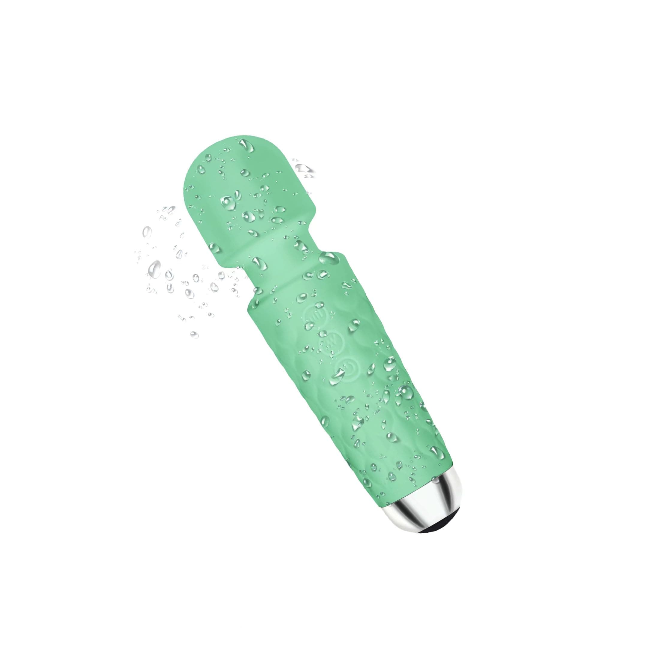 Percussion Handheld Electric Back Massager - Rechargeable&Waterproof Handheld Deep Tissue Neck Back Massager for Shoulder, Leg, Calf, Foot, Muscle, and Back Pain Relief(Green07)…