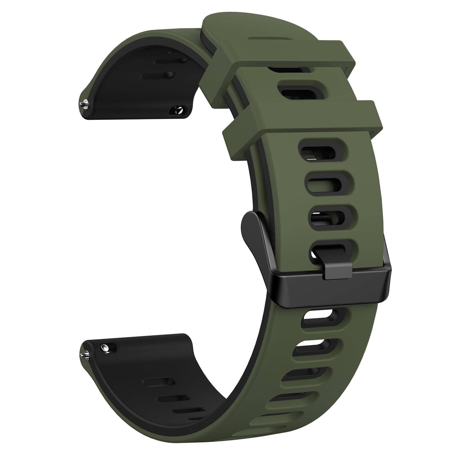 Amzpas Compatible with Amazfit GTS/GTS 2e/GTS 2 mini/GTS 2/GTS 3/GTS 4/GTS 4 mini/GTR mini/GTR 42mm, 20mm Quick Release Watch Band Sport Silicone Watch Strap Breathable Wristband for Women Men