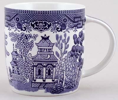 Blue Willow Mug - Set Of 6