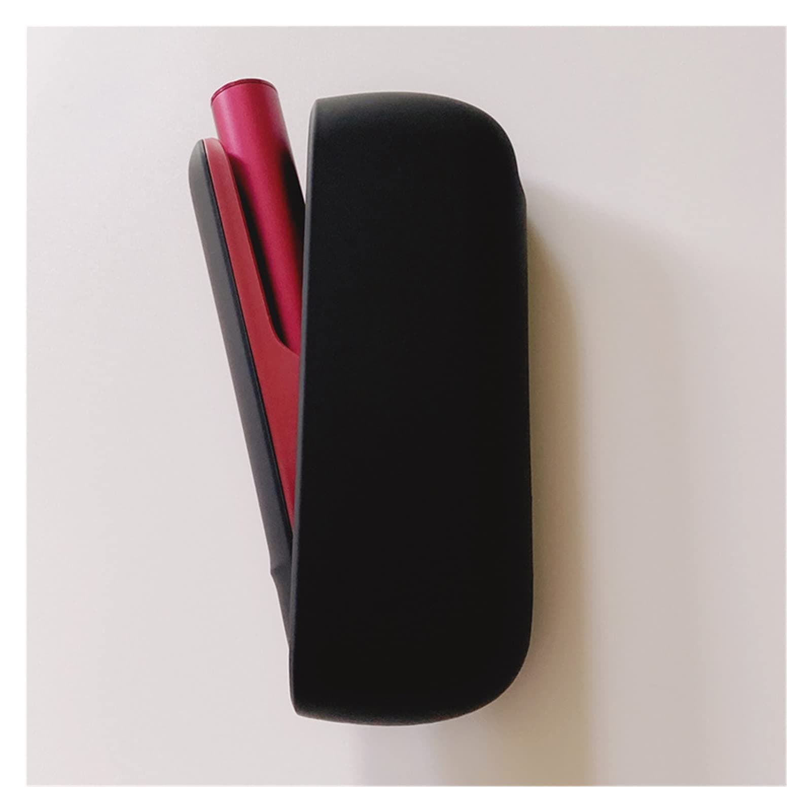 MGRAS Version 10Color Protection Case with Door Cover PC Casea Compatible with IQOS Compatible with Iluma CD/DVD Playback Package (Color : Black)