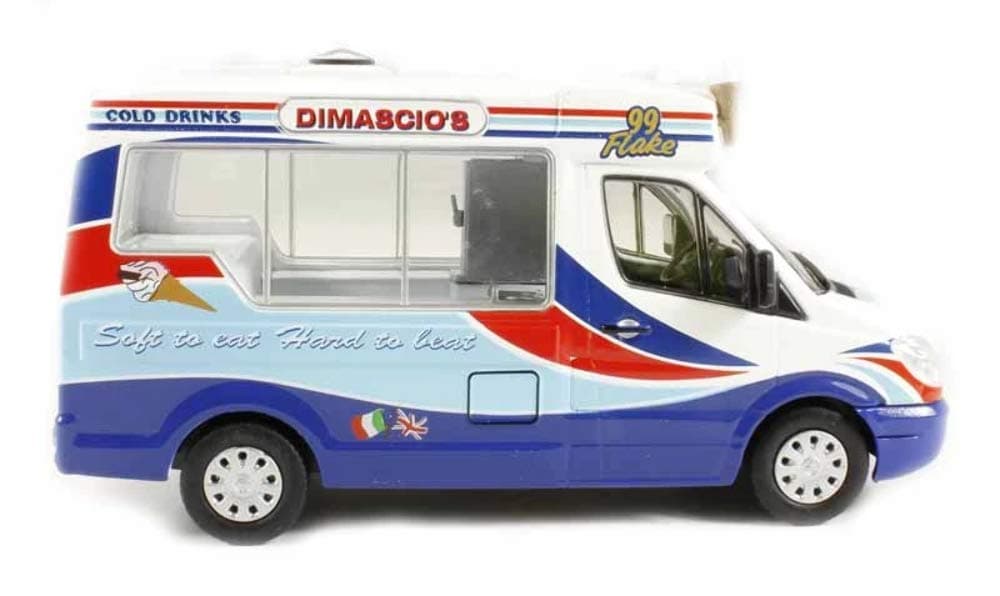 ICE CREAM Dimascio's Mercedes Van