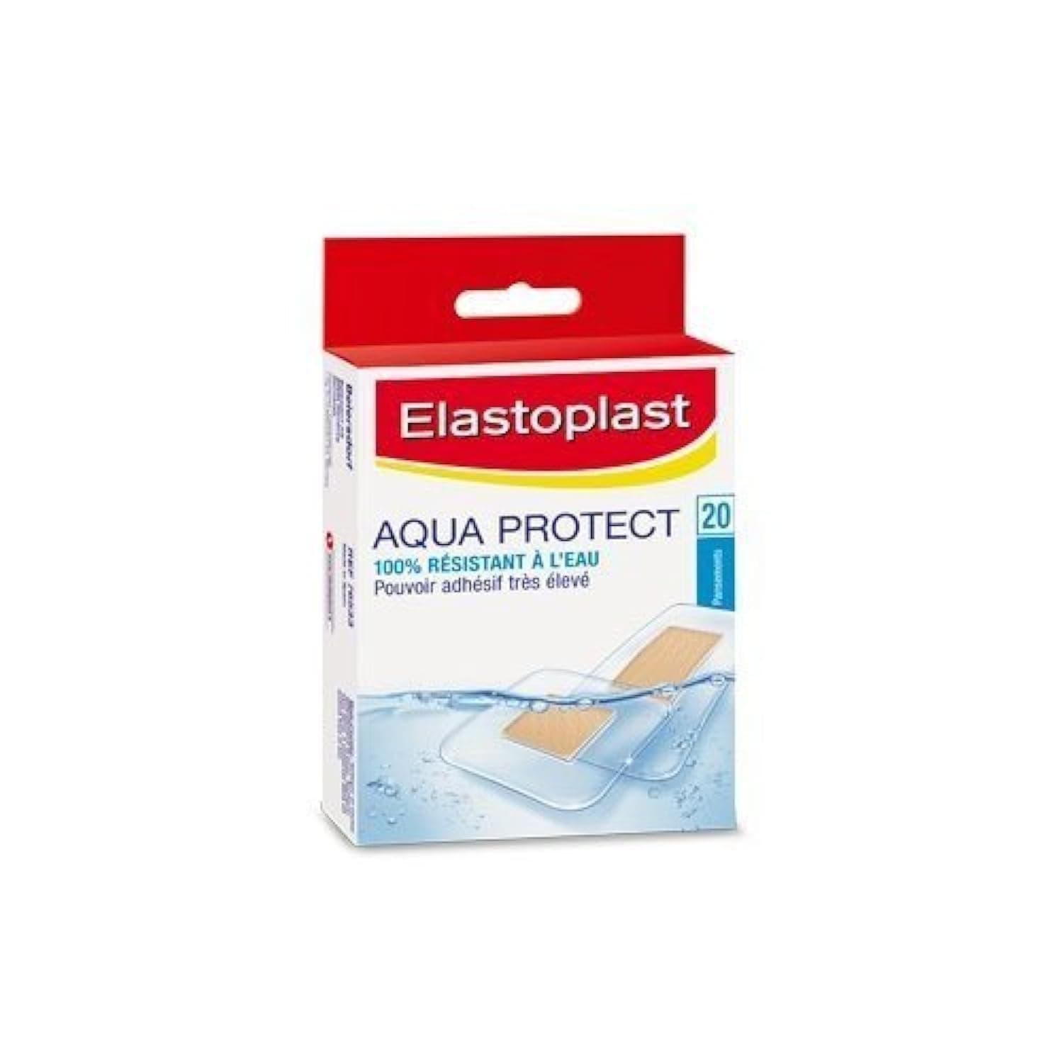 Aqua Protect Plasters 100% Waterproof (20), Waterproof Plasters Ideal for Washing, Showering, Bathing and Swimming Plasters Waterproof