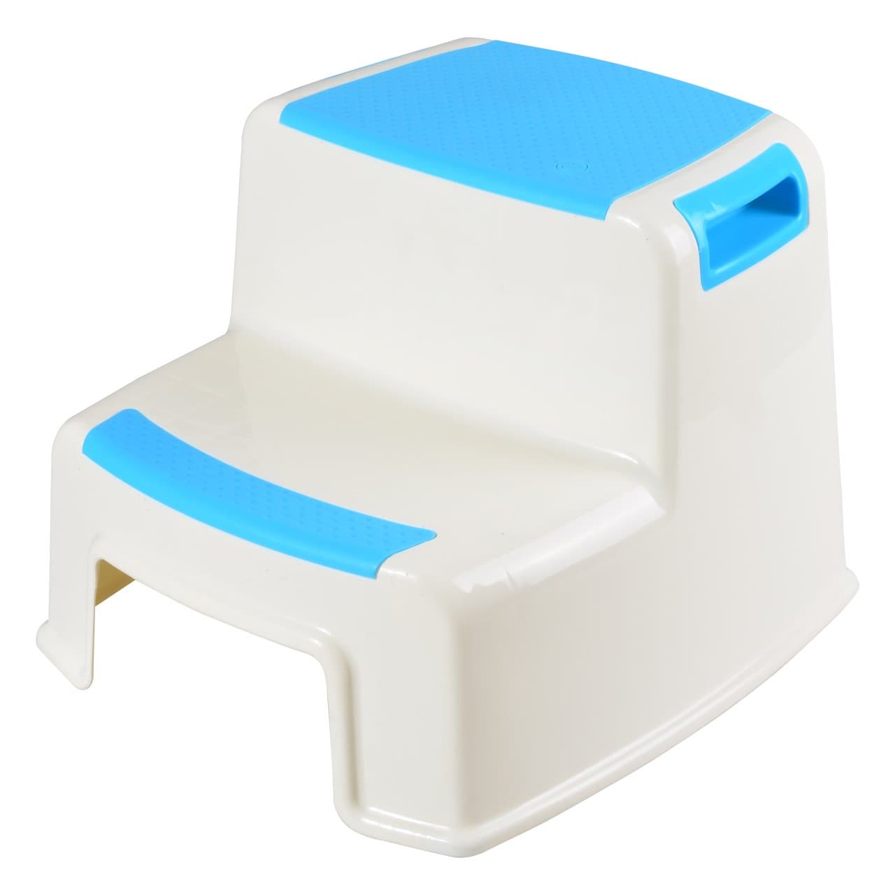 Remote Proximity 2 Step Safty Stool for Toddler Baby Potty Training, 250-Pound Capacity, Premium Child Stepping Stool with Anti-Slip, Textured Surface (Blue)