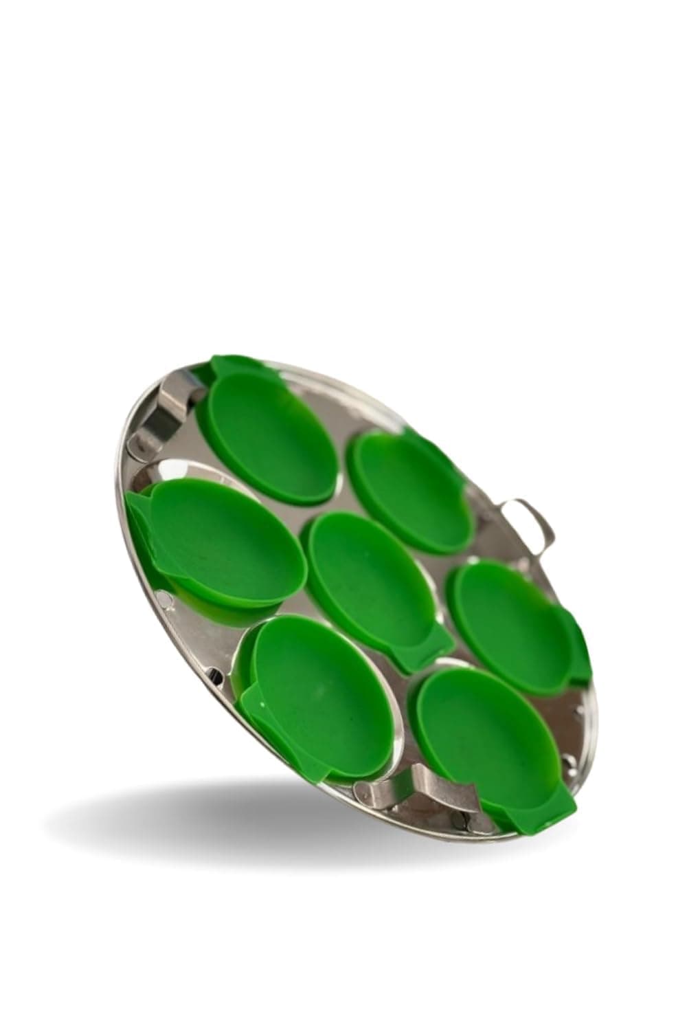 Sud Scrub Original Silicone Idli Maker-Green(7pc)