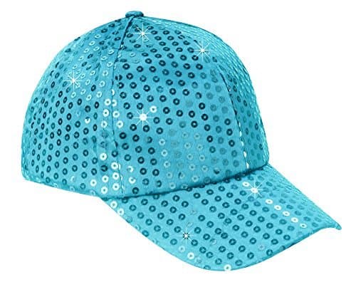 The Paragon Baseball Cap for Women - Sequin Hat, Adjustable Strap Ball Cap
