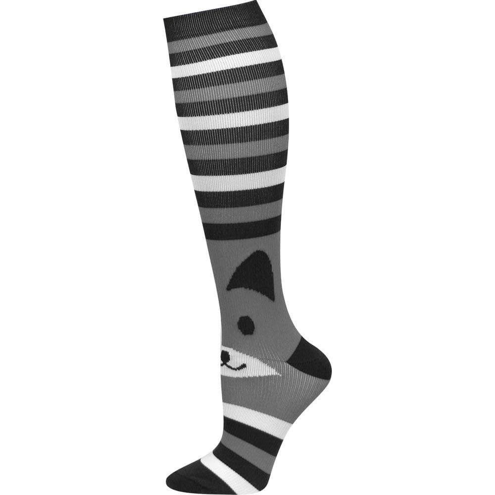Think Medical Women's 10-14 Mmhg Compression Socks Medium Fox Face