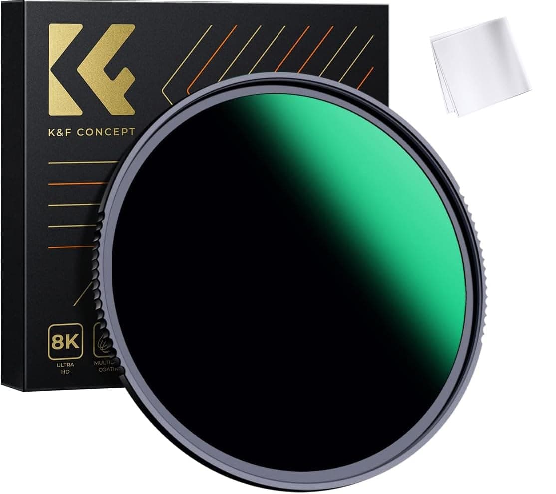K&F Concept 67mm ND1000 Filter (10 Stop) Fixed Neutral Density | Super Slim | Aluminum Frame | 28-Layer Multi-Coated Optical Glass | Anti-scratch Water Repellent, Oil Dust Resistant (Nano-X Series)