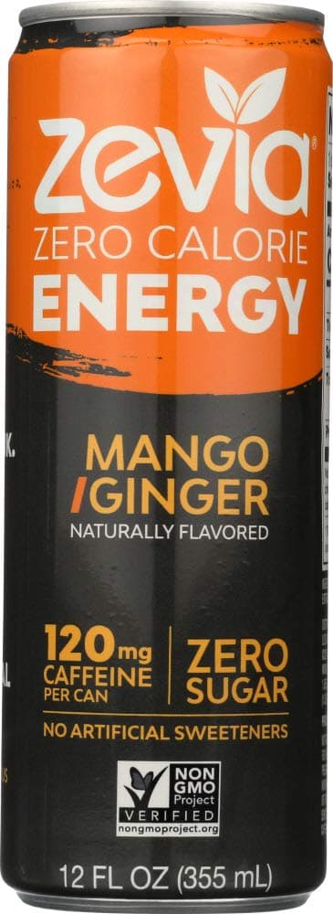 DRINK, ENERGY, MANGO GINGER - Pack of 12