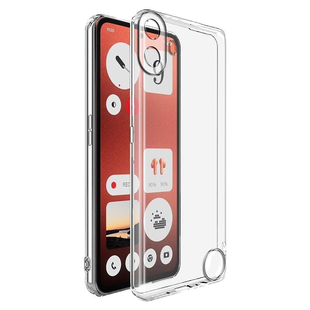 CMF by Nothing Phone 1 Back Cover | Slim Soft Back Case for CMF by Nothing Phone 1 (Transparent)