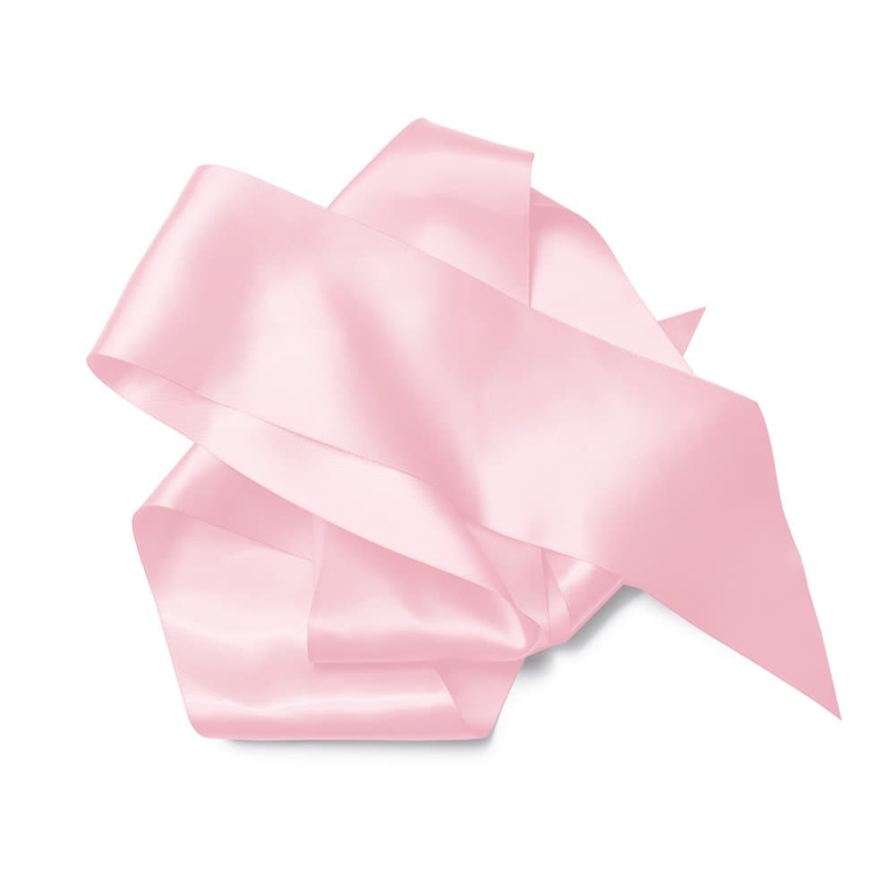 Blank Satin Sash, Plain Sash, Party Decorations, Make Your Own Sash, 2 Pack (Pink)